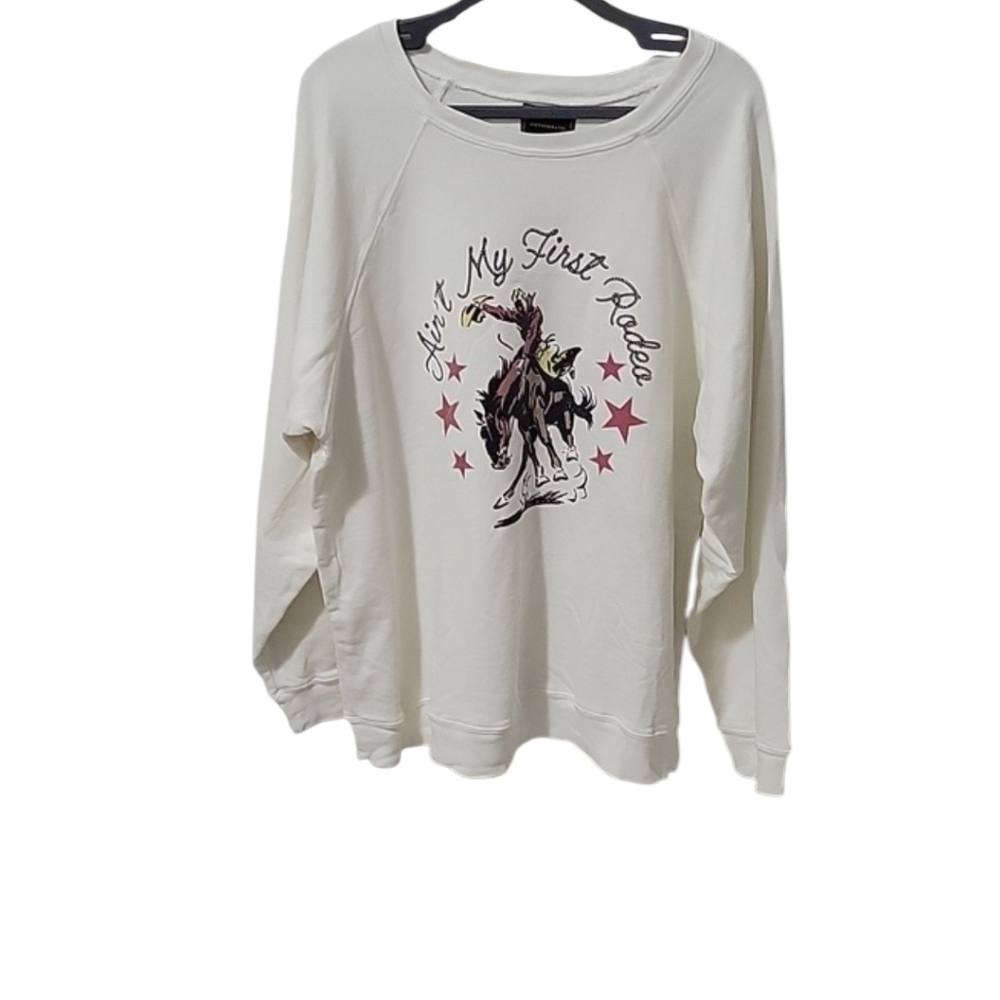 Retro Brand Black Label Women's Graphic Sweater- XXL - Picture 2 of 4